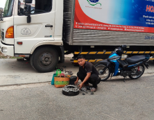 Sửa chữa ôtô lưu động khu vực Đức Hòa 3Long An thời gian làm việc 24/24 phụ vụ tận nơi cần là có gọi là tới 