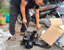 Sửa chữa ôtô lưu động khu vực cầu Phú cường thời gian làm việc 24/24 phụ vụ tận nơi cần là có gọi là tới 