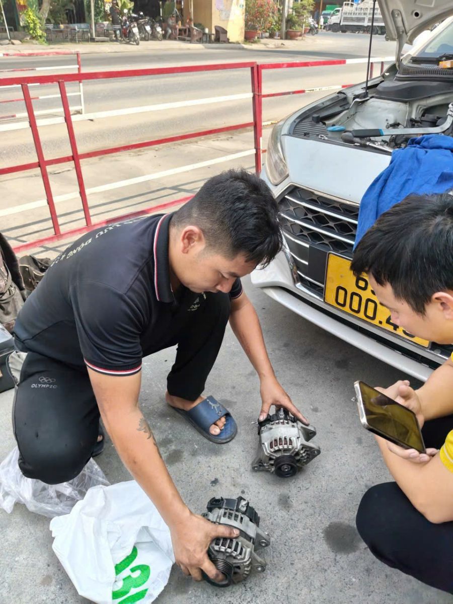 thợ sửa xe lưu động gần đây Củ Chi