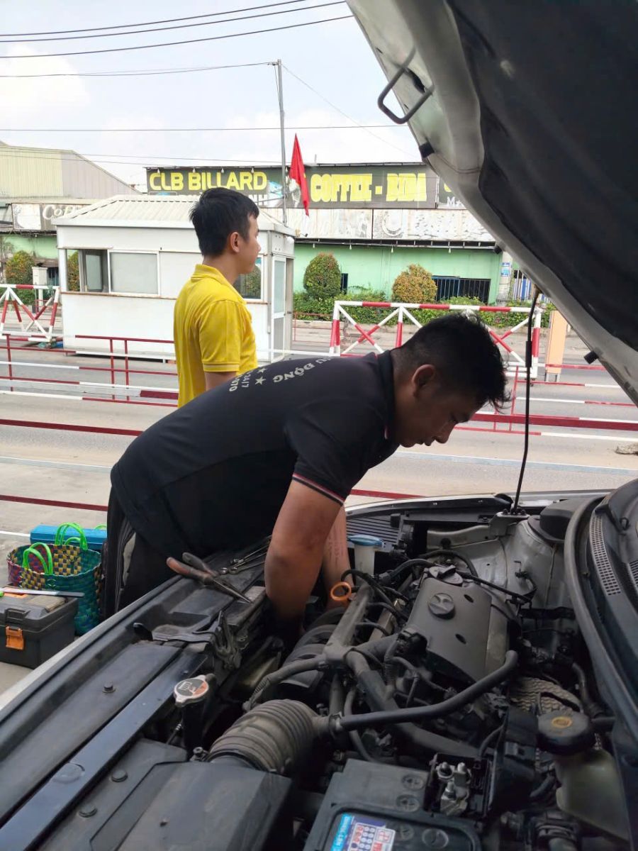 thợ sửa xe lưu động gần đây Củ Chi